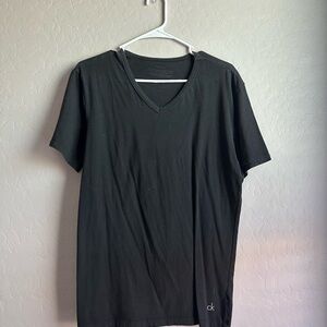 Calvin Klein Black V-Neck Men's Shirt